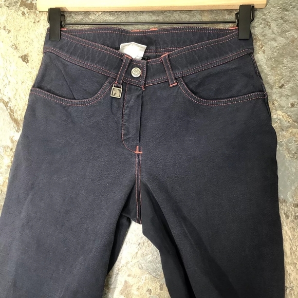 Romfh 'Sarafina' Full Seat Breeches in Navy, Women's 26 R - Picture 9 of 9